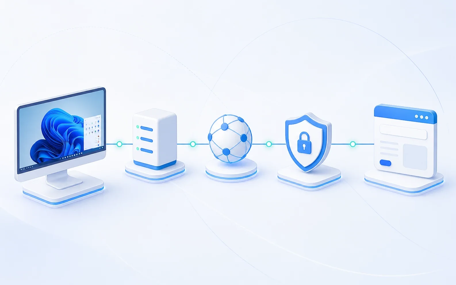 Stored credentials flowing from a NordPass vault into everyday sign-ins